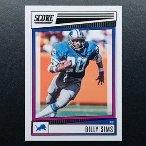 Billy Sims - 2022 Score #92